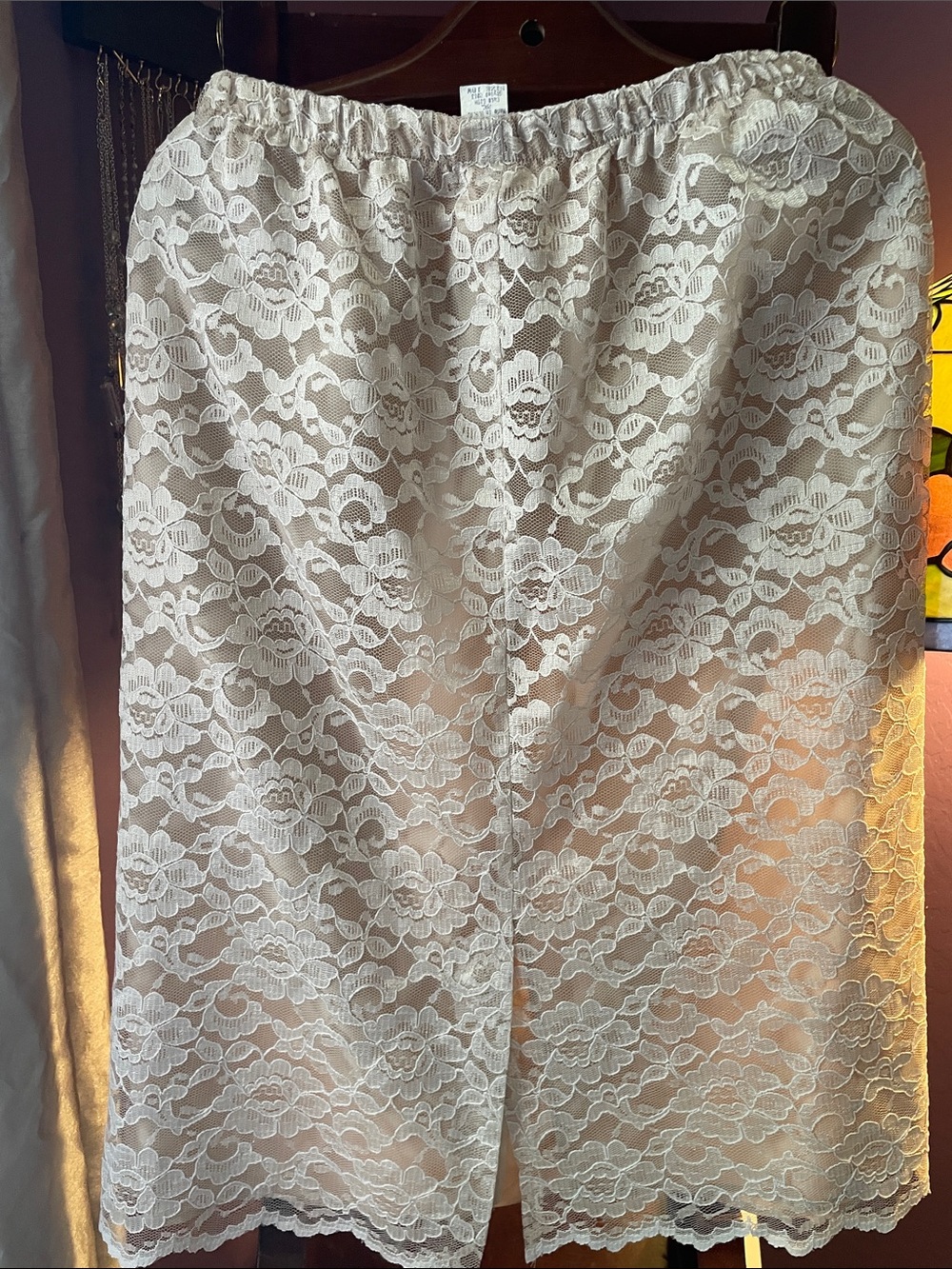 VTG DAVID ROSE LACE MOTB DRESS - Picture 12 of 17